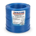 كابل نحاس THHN/THWN عزل PVC 105°C مقاس 3.31 مم² قطر 3.1 مم 600 فولت طول 300 قدم أزرق PVC 105 | شركة الفنار