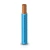 كابل نحاس THHN/THWN معزول PVC 105°C مقاس 5.26 مم² قطر 3.9 مم 600 فولت طول 300 قدم لون أزرق | شركة الفنار - Image 1