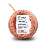 10mm NYA Electric Wire 450/750 volts, Stranded Copper PVC 90°C Insulation, Orange | Asharqiyah Cables Company for Industry