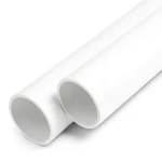 UPVC Pipes Sewage Drainage System 8 inch Size Thickness 8.18 mm White