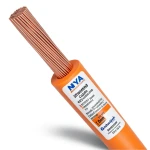 1.5mm NYA Stranded Copper Wire 450/750V PVC 90°C Insulation Orange | Asharqiyah Cables Company for Industry