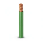 كابل نحاس THHN/THWN معزول PVC 105°C مقاس 8.37 مم² 600 فولت طول 300 قدم أخضر | شركة الفنار