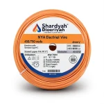 4mm NYA Electrical Wire 450/750 volts, Stranded Copper PVC 90°C Insulation, Orange | Asharqiyah Cables Company for Industry