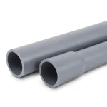 UPVC Pipes Sewage/Drainage System Size 250 mm Thickness 4.9 mm Gray