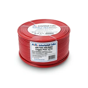150 mm² Stranded Electric Wire 450/750V Copper PVC 70°C Red | Asharqiyah Cables Company for Industry