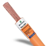 10mm NYA Electric Wire 450/750 volts, Stranded Copper PVC 90°C Insulation, Orange | Asharqiyah Cables Company for Industry