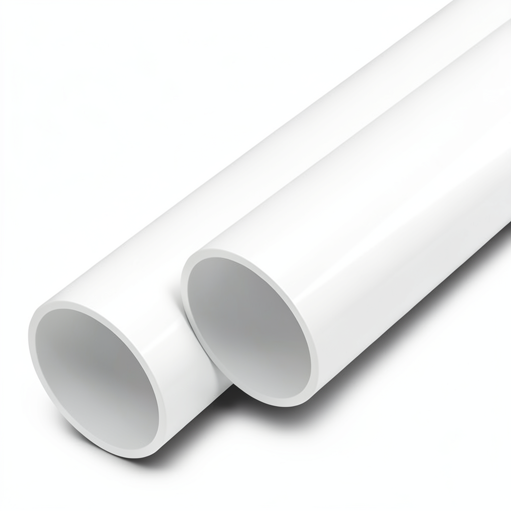 مواسير UPVC لانظمة الصرف الصحي الوطني جدول 40 مقاس 6 إنش سمك 7.11 مم لون أبيض