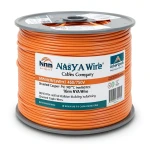 16mm NYA Wire 450/750V, Stranded Copper PVC 90°C Insulated, Orange | Asharqiyah Cables Company for Industry