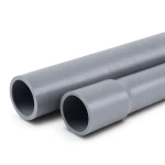 UPVC Pipes Sewage/Drainage System Size 40 mm Thickness 3 mm Gray Color