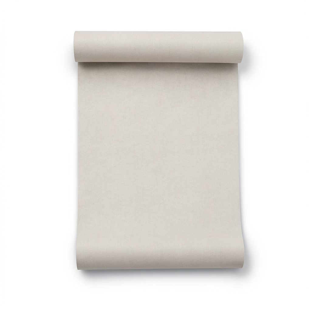 Plain Wall Decoration 10m x 1.06m Beige Color, Model 5940