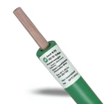4mm NYA Wire 450/750 Voltage, Stranded Copper PVC 90°C Insulated, Green | Asharqiyah Cables Company for Industry