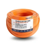 سلك كهرباء 10 مم NYA 450/750 فولت، نحاس مجدول عزل PVC 90°C، برتقالي | شركة كابلات الشرقية للصناعة