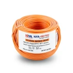 120sq mm NYA Wire 450/750V Stranded Copper PVC 90°C Insulation Orange | Asharqiyah Cables Company for Industry