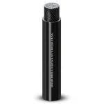 لفة سلك نحاس شعر 0.75mm² 600/1000 فولت مطلي بالقصدير معزول PVC أسود | شركة الفنار