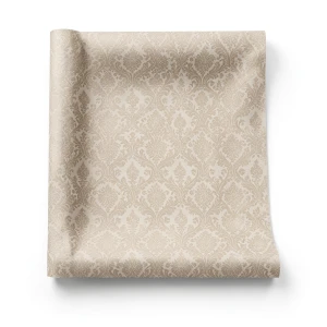 Italian Wallpaper Patterned Design Beige Color, Size 10m x 0.53m