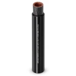 لفة سلك نحاس شعر 2.5mm² 600/1000 فولت مغطى بالقصدير، عزل PVC لون أسود | شركة الفنار