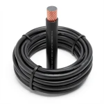 لفة سلك نحاس شعر 16mm² 600/1000 فولت مغطى بالقصدير عزل PVC لون أسود | شركة الفنار