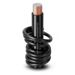 سلك كهرباء نحاس مرن 25mm² 600/1000 فولت معزول PVC أسود | شركة الفنار