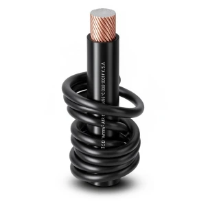 سلك كهرباء نحاس مرن 25mm² 600/1000 فولت معزول PVC أسود | شركة الفنار