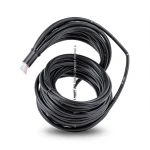 سلك نحاس مرن مغطى بالقصدير 1mm² 600/1000 فولت عزل PVC لون أسود | شركة الفنار