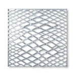 Galvanised Steel Expanded Metal Mesh Bahri Thickness 1.4 mm Width 2.44 m Length 2 m