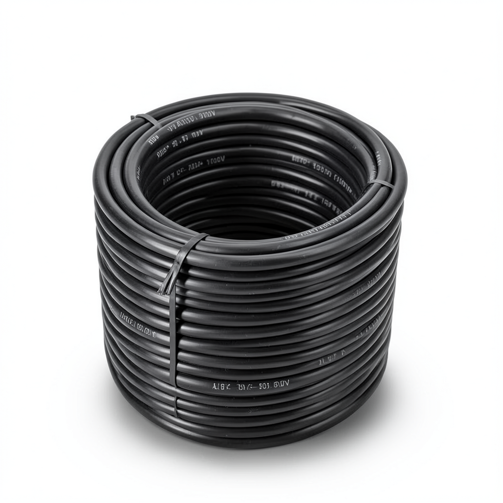 لفة سلك نحاس شعر 70mm² 600/1000 فولت مغطى بالقصدير عزل PVC لون أسود | شركة الفنار