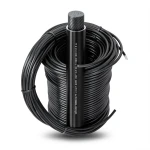 لفة سلك نحاس شعر 120mm² 600/1000 فولت عزل PVC لون أسود | شركة الفنار