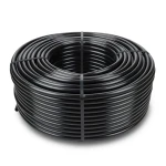 لفة أنابيب HDPE ضغط 4 بار PE 80 قطر خارجي 50 مم سمك 2 مم لون أسود