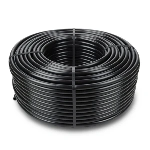 لفة أنابيب HDPE ضغط 4 بار PE 80 قطر خارجي 50 مم سمك 2 مم لون أسود