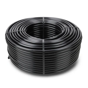 لفة أنابيب HDPE ضغط 4 بار PE 80 قطر خارجي 110 مم SDR 26 لون اسود
