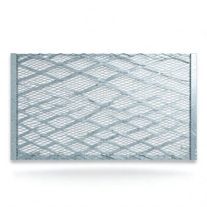 Galvanised Steel Expanded Metal Mesh Bahri 2 mm Thickness 2.44 m Width 1 m Length