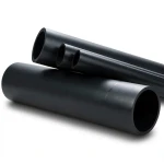 HDPE Plastic Pipe Nominal Pressure 3.2 Bar PE 80 OD 180 mm Thickness 5.5 mm Black