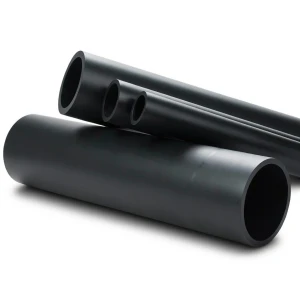 مواسير HDPE ضغط 3.2 بار PE 80 قطر خارجي 250 مم سماكة 7.7 مم لون أسود