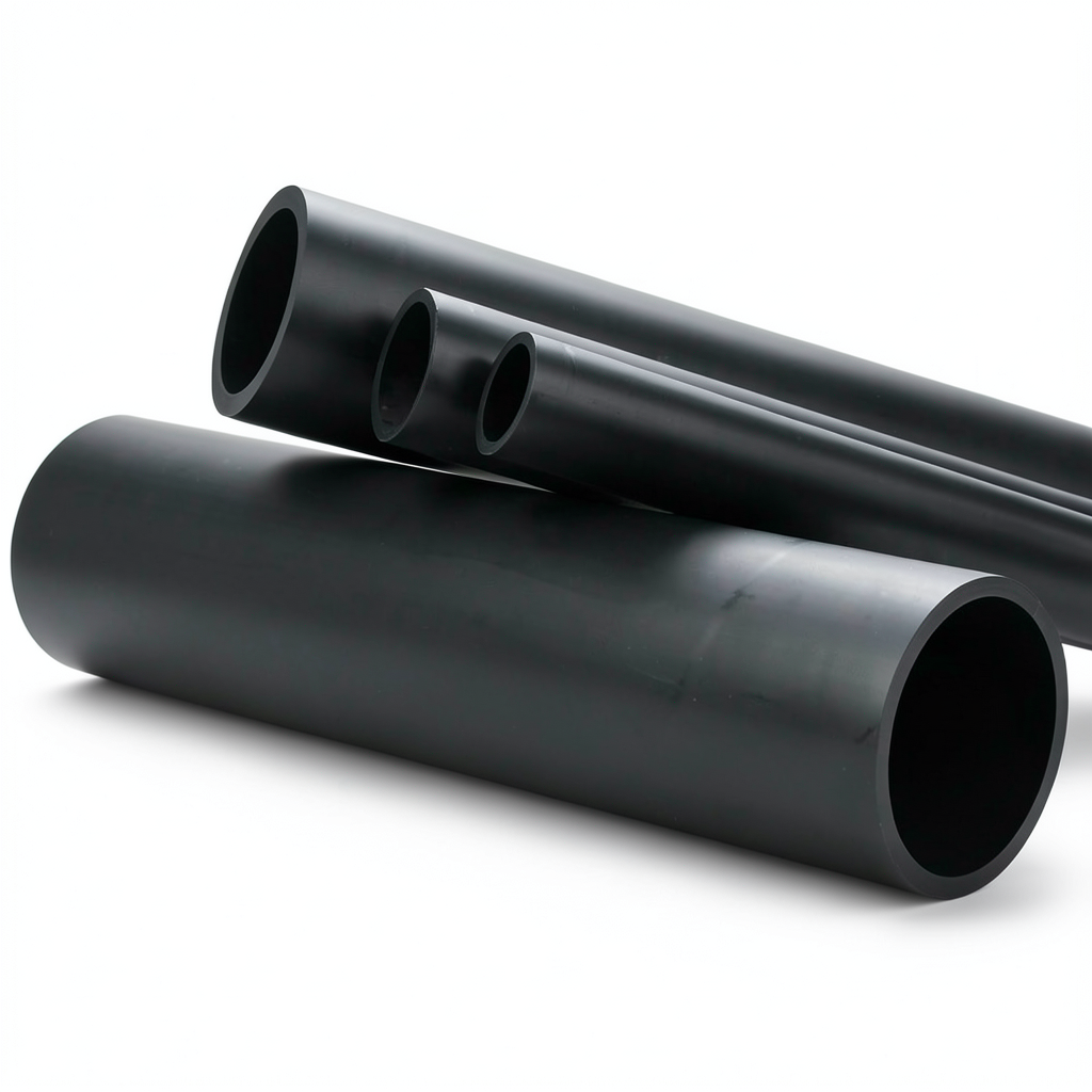 High Density Polyethylene Pipe PN 3.2 Bar PE 80 Outside Diameter 315 mm Black