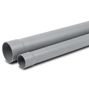 UPVC Pipe SDR 11 Nominal Pressure 25 Bar Size 180 mm Thickness 16.4 mm Gray Color