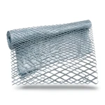 Galvanised Steel Expanded Metal Mesh Bahri Thickness 2.7 mm Width 2.44 m Length 2 m