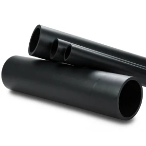 أنابيب HDPE ضغط اسمي 3.2 بار PE 80 قطر 400 مم SDR 33 لون أسود