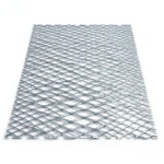 Galvanised Steel Expanded Metal Mesh Bahri 1.2 mm Thickness 2 m Length 2.44 m Width