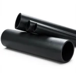HDPE Plastic Pipe Nominal Pressure 3.2 Bar PE 80 OD 450 mm SDR 33 Black