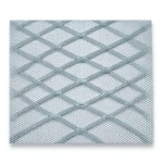 Galvanised Steel Expanded Metal Mesh Bahri Thickness 1.2 mm Width 2.44 m Length 3 m