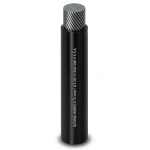 لفة سلك نحاس شعر 0.75mm² 600/1000 فولت مطلي بالقصدير معزول PVC أسود | شركة الفنار