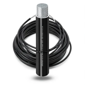 سلك نحاس مرن مغطى بالقصدير 1mm² 600/1000 فولت عزل PVC لون أسود | شركة الفنار