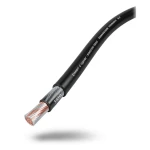 لفة سلك نحاس شعر 120mm² 600/1000 فولت عزل PVC لون أسود | شركة الفنار