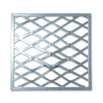 Galvanised Steel Expanded Metal Mesh Bahri 1.5 mm Thickness 2.44 m Width 2 m Length