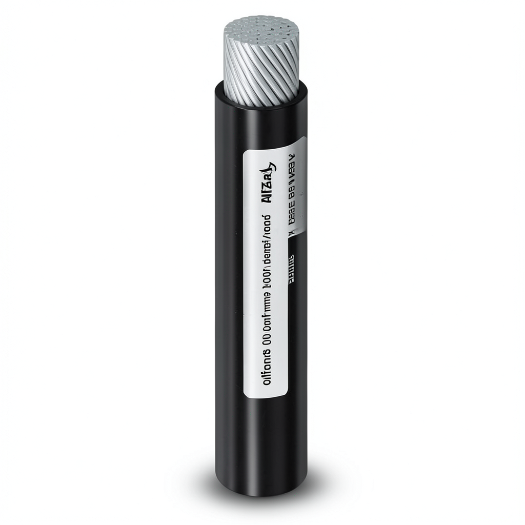 لفة سلك نحاس شعر 2.5mm² 600/1000 فولت مغطى بالقصدير، عزل PVC لون أسود | شركة الفنار