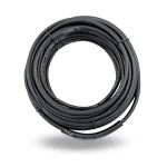 لفة سلك نحاس شعر 6mm² 600/1000 فولت مغطى بالقصدير، عزل PVC لون أسود | شركة الفنار