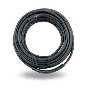 لفة سلك نحاس شعر 6mm² 600/1000 فولت مغطى بالقصدير، عزل PVC لون أسود | شركة الفنار