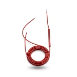 سلك كهرباء نحاس شعر مطلي بالقصدير معزول PVC، مقاس 0.5mm²، 600/1000 فولت، لون أحمر | شركة الفنار