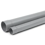 أنابيب UPVC ضغط اسمي 25 بار SDR 11 مقاس 180 ملم سمك 16.4 مم لون رمادي