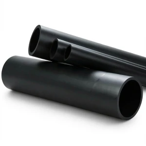 HDPE Pipe Pressure 3.2 Bar PE 80 Size 250 mm OD Thickness 7.7 mm Black